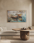 Plakat - Boats Sea Art Wallart