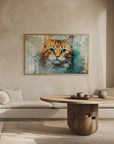 Plakat - Cat Animal Vintage Art Illustration Wallart 02