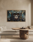 Poster - Monkey Animal Vintage Art Illustration Wallart 06