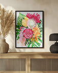 Plakat - Celia tropical bouquet