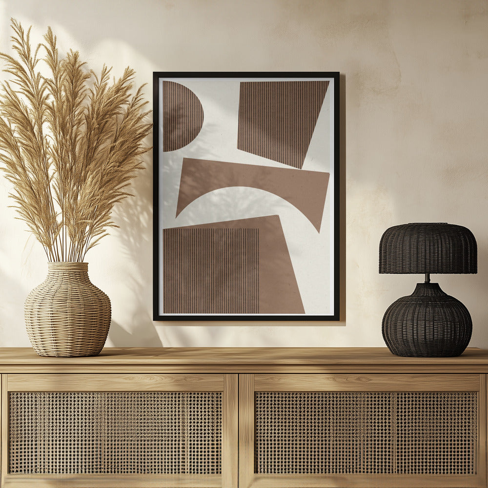 Plakat - Modern Abstract Shape 02