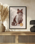 Plakat - Chat Tennis