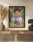 Plakat - Frida and birds