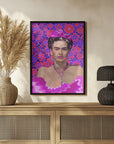 Plakat - Frida in Purple