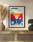 Plakat - Margarita Bauhaus Cocktail