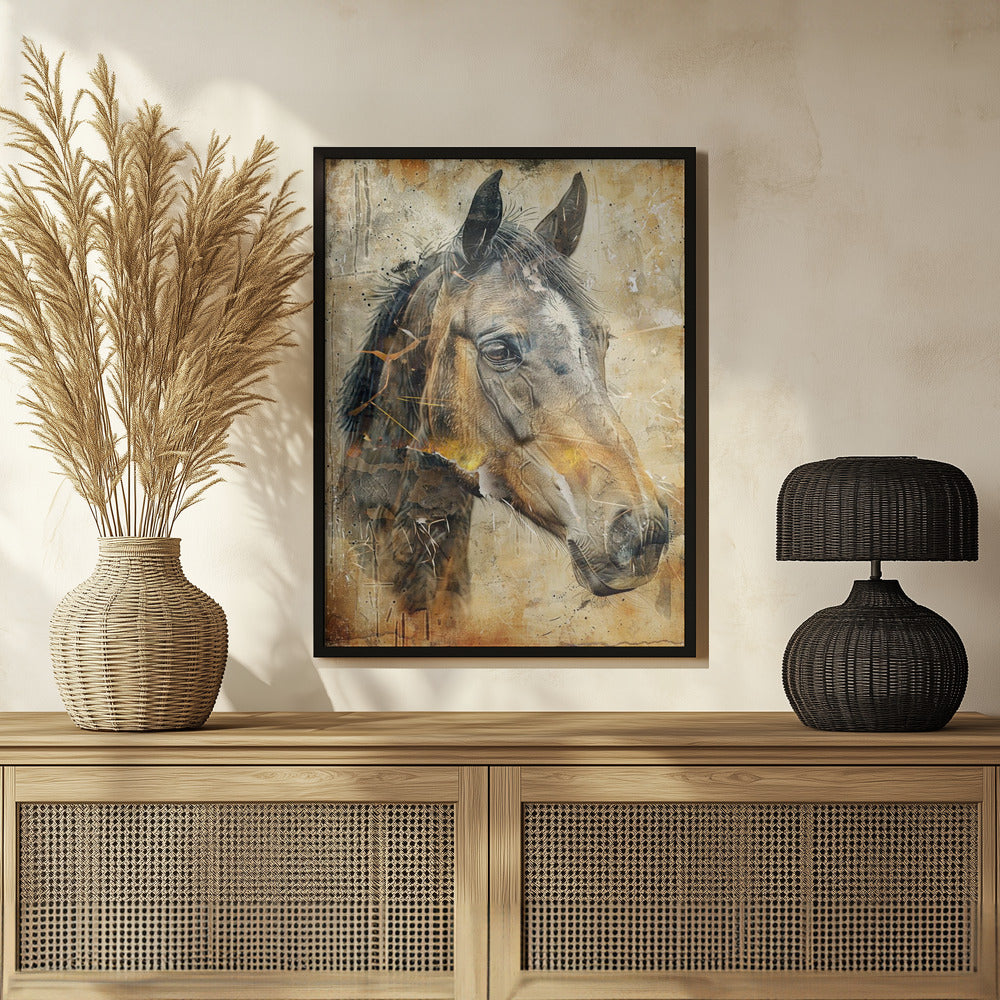 Plakat - Horse Illustration 07