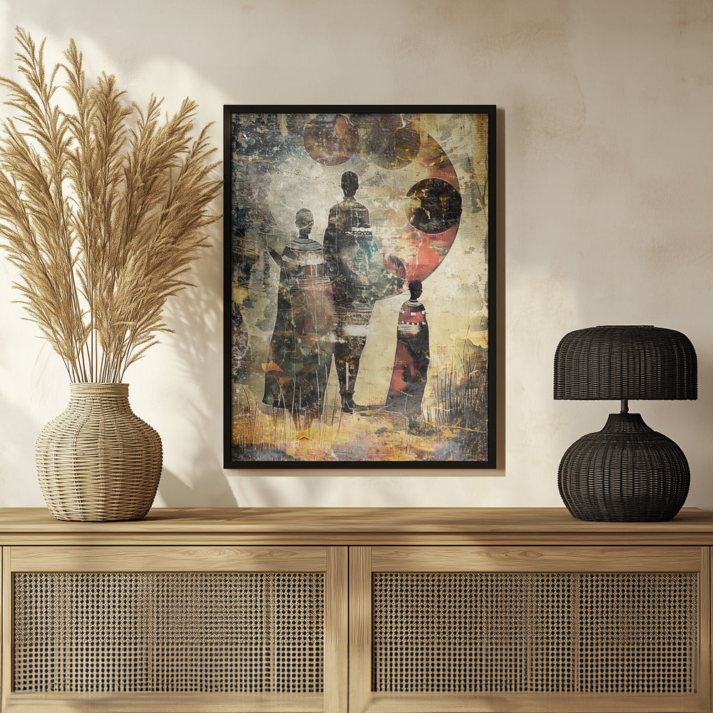 Plakat - African Ethnic Art Poster 04