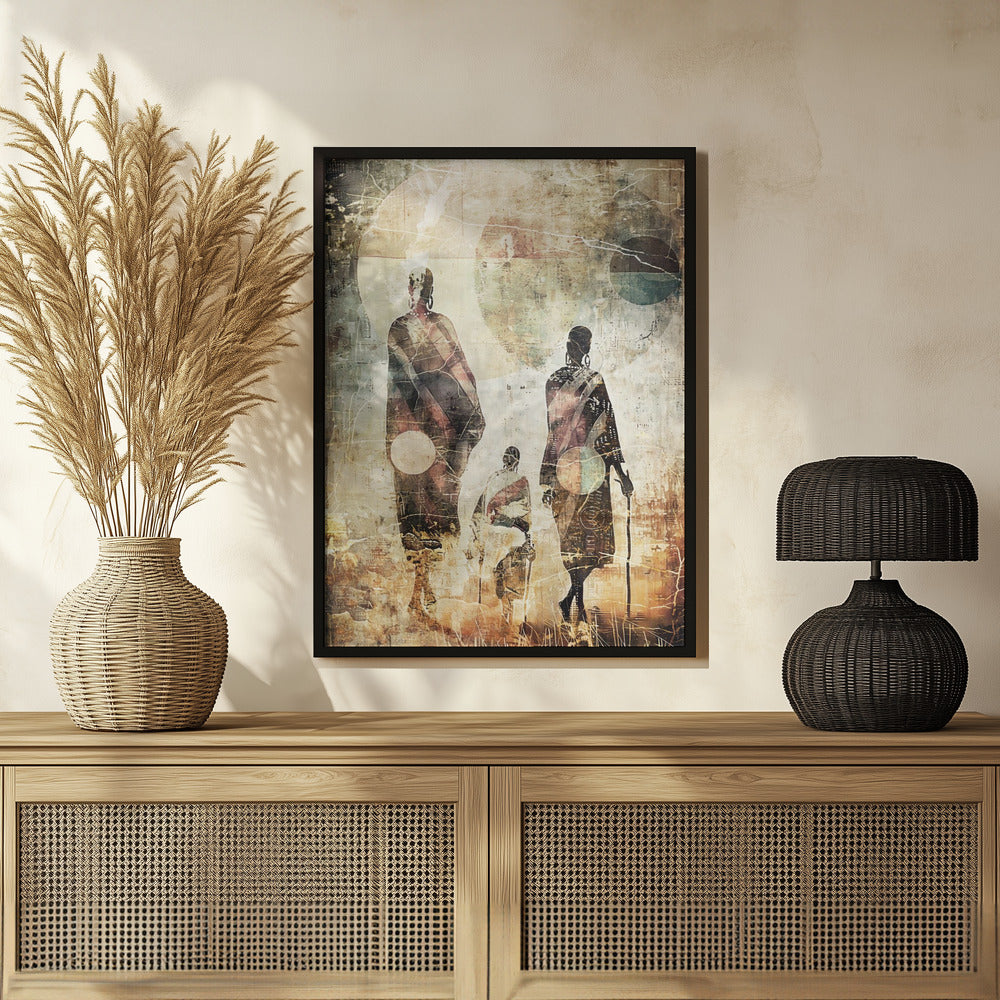 Plakat - African Ethnic Art Poster 05