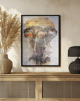 Plakat - Elephant Africa Wild Animal Vintage Illustration Art 03