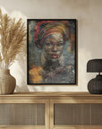 Plakat - African Art Illustration Wallart 068