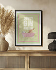 Plakat - Jlr Cocktails- Dirty Gin Martini