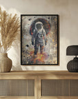 Plakat - Astronaut Vintage Art Illustration Wallart 08