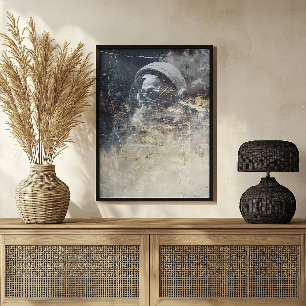 Plakat - Astronaut Vintage Art Illustration Wallart 12