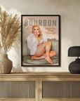 Plakat - Babes of Bourbon Vol 7 Sexy Vintage Whiskey Pinup Girl