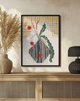 Plakat - Midcentury Ikebana Light