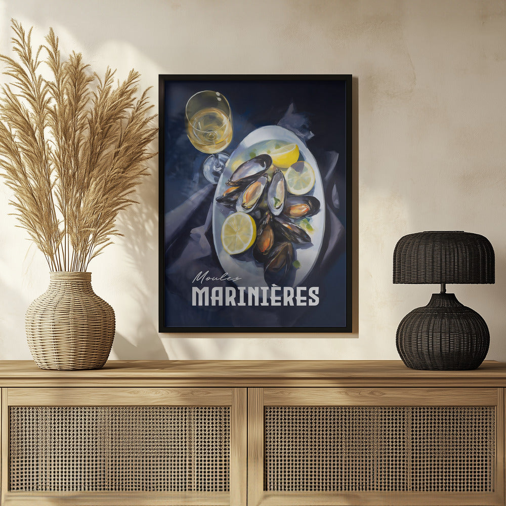 Plakat - Moules Marinieres