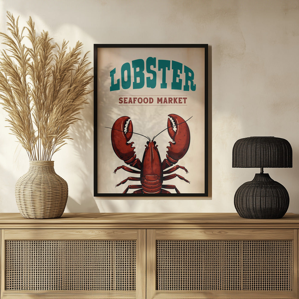 Plakat - Lobster Seafood Market