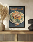 Plakat - Caesar Salad With Fries