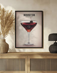 Plakat - Manhattan Cocktail