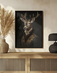 Plakat - Stag Portrait