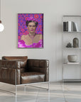 Plakat - Frida in Purple