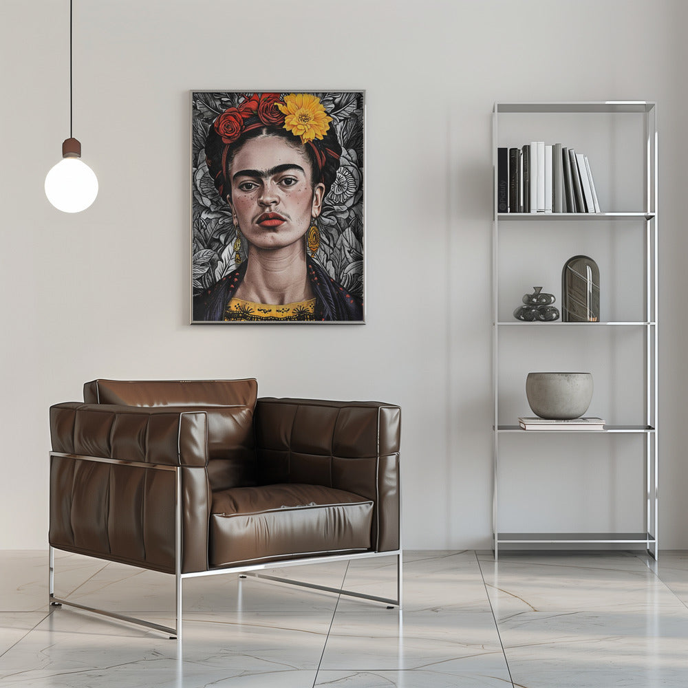 Plakat - Frida Portrait 2