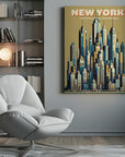 Canvas - New York Skyline