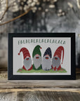 Plakat - Fa la la la la gnomes