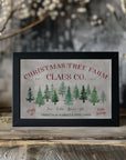 Plakat - Vintage Christmas tree farm (2)