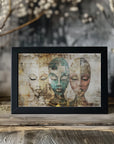 Plakat - African Art Illustration Wallart 039