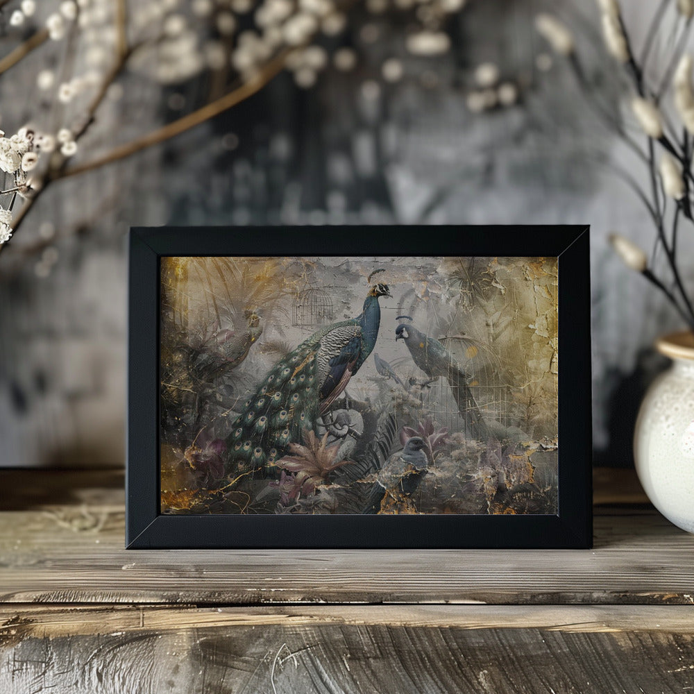 Poster - Bird Birds Animal Vintage Art Illustration Wallart 18