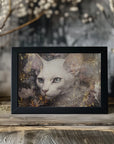 Poster - Cat Animal Vintage Art Illustration Wallart 04