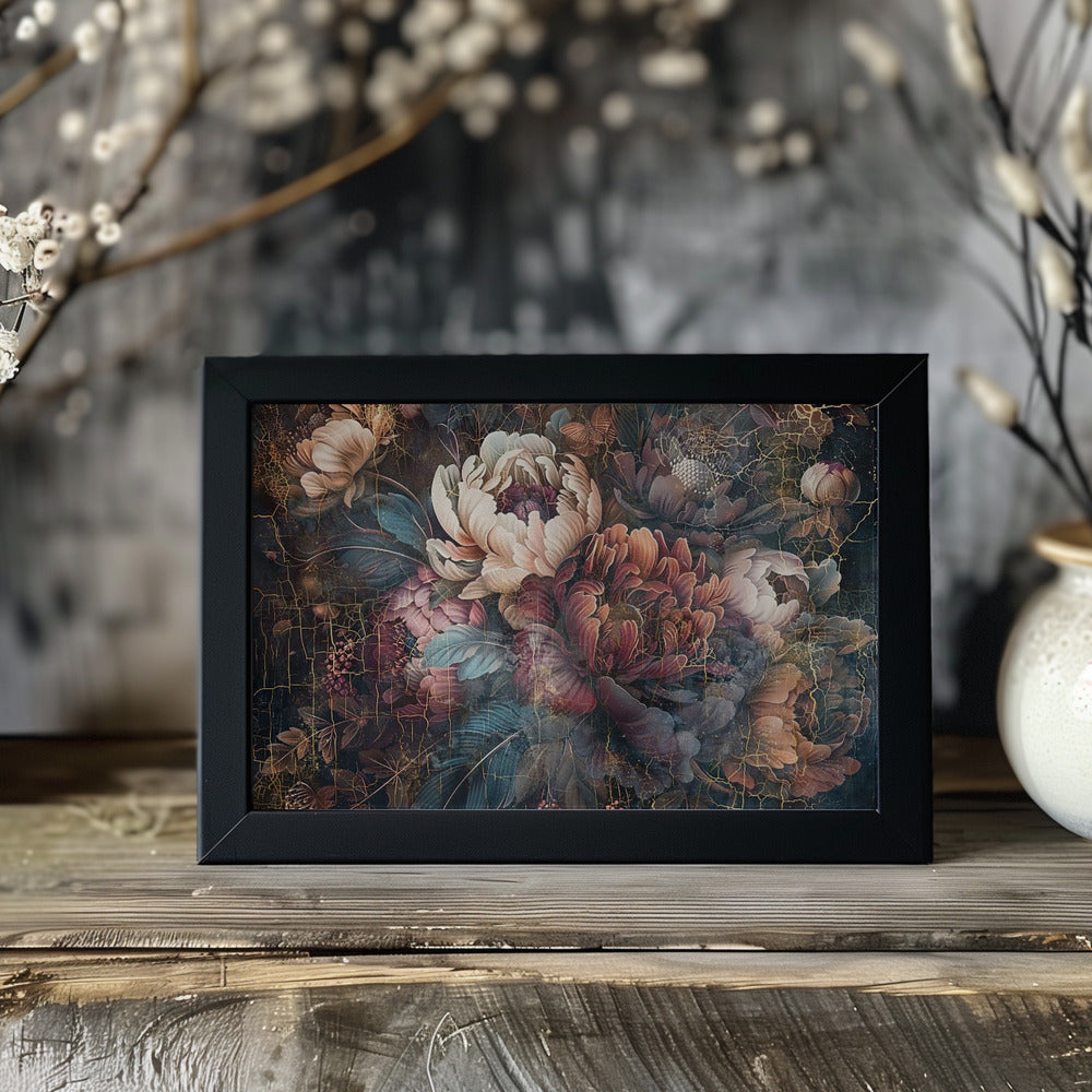 Poster - Flower Floral Art Illustration Wallart 097