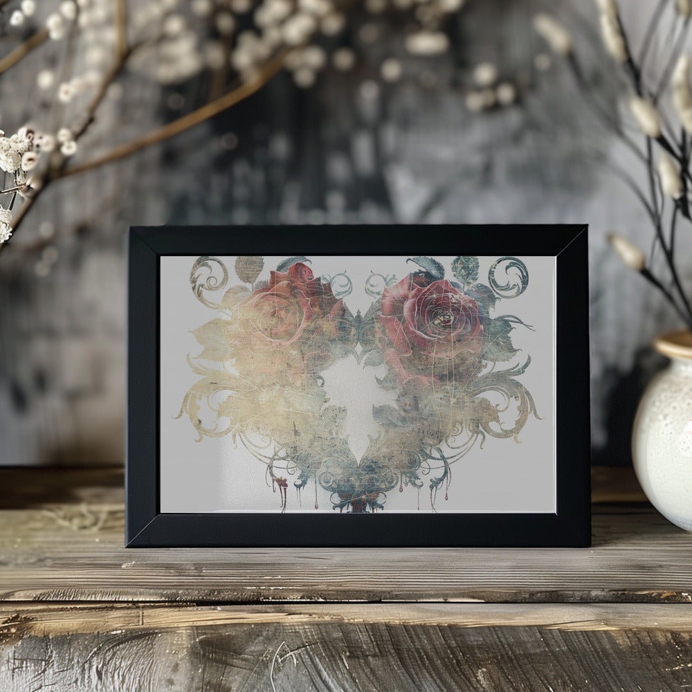 Plakat - Flower Floral Art Illustration Wallart 103