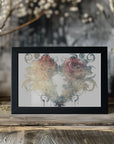 Poster - Flower Floral Art Illustration Wallart 103