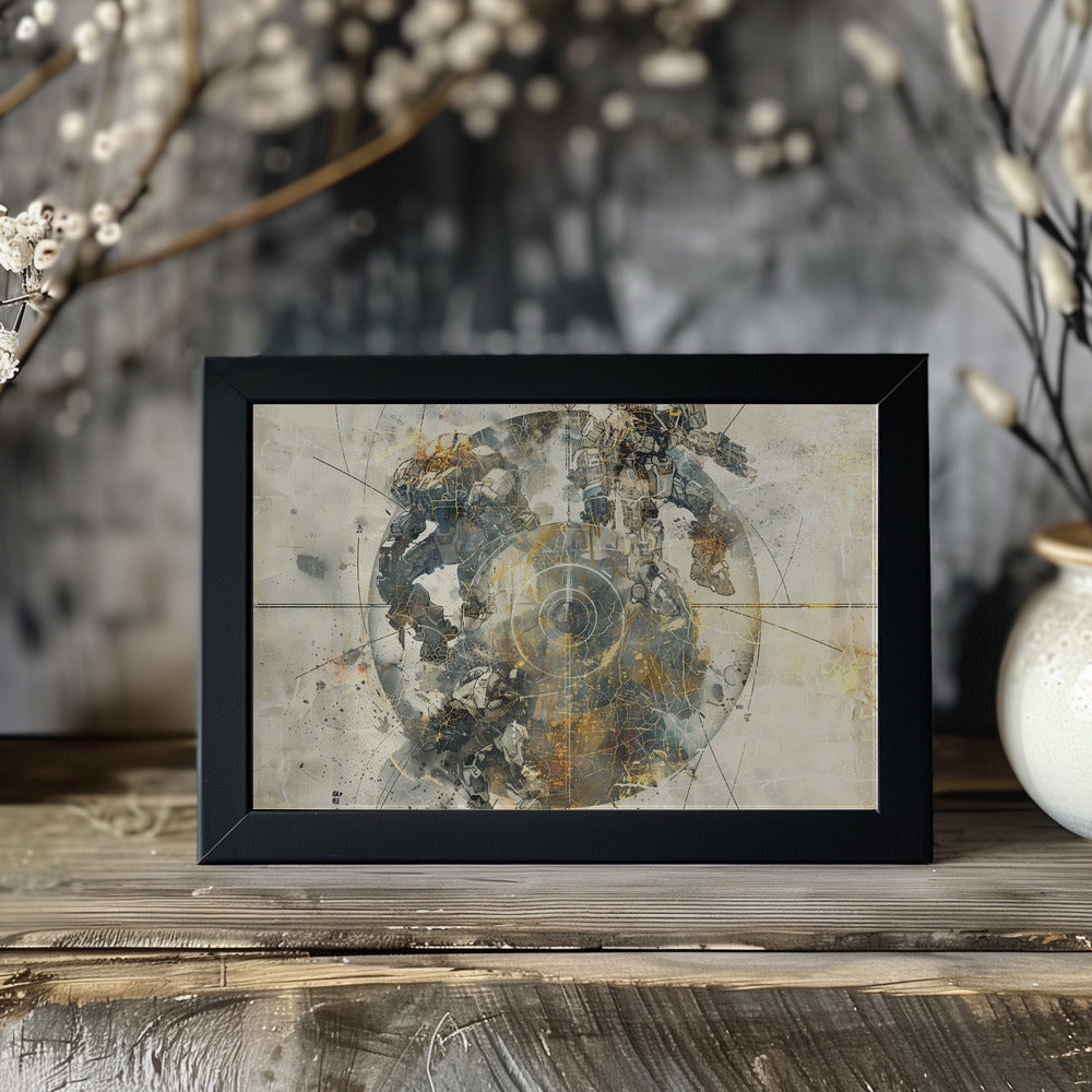 Plakat - Surreal Fable Abstract Art Illustration Wallart 091