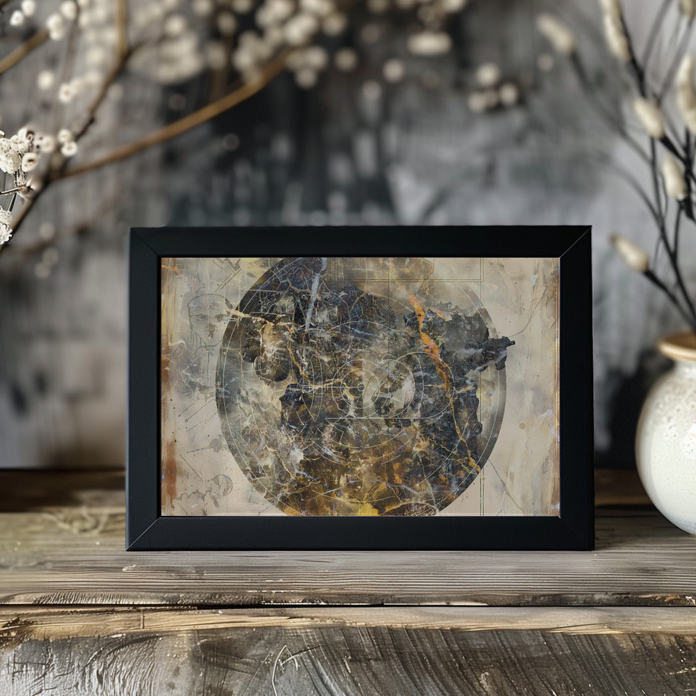 Plakat - Surreal Fable Abstract Art Illustration Wallart 098