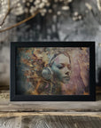 Plakat - Woman Portrait Abstract Art Illustration Wallart 27