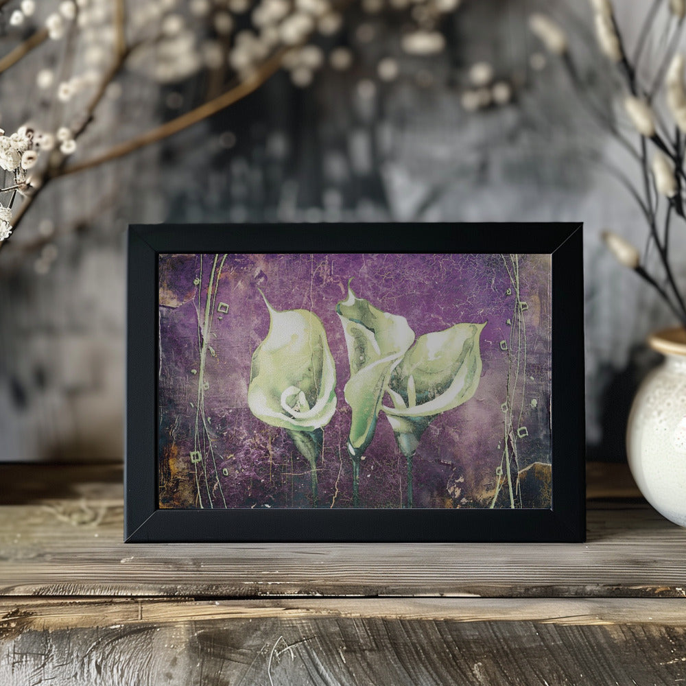 Poster - Flower Floral Art Vintage Style 3