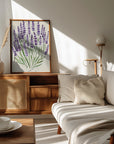 Plakat - Lavender vintage