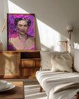 Plakat - Frida in Purple