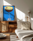 Poster - Espresso Martini Blue