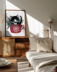 Plakat - My cat Coco in a holiday mug