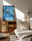 Plakat - Lighthouse Beach kunst