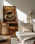 Plakat - More Espresso   Less Depresso