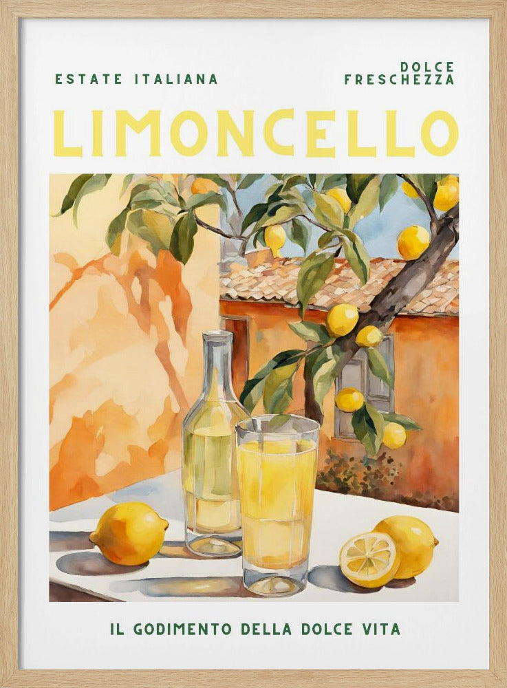 Plakat - Limoncello