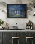 Plakat - The Starry Night Over The Rhone