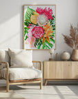 Plakat - Celia tropical bouquet