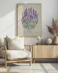 Plakat - Lavender vintage