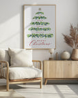 Plakat - Christmas tree of wishes